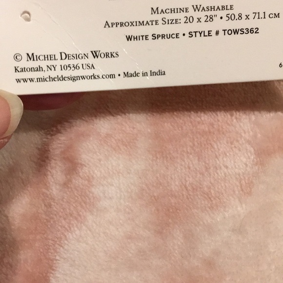 Michel Design Works Winter Christmas Pine Botanical Floral Kitchen Towel NWT - Picture 15 of 16